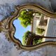 Miroir baroque doré