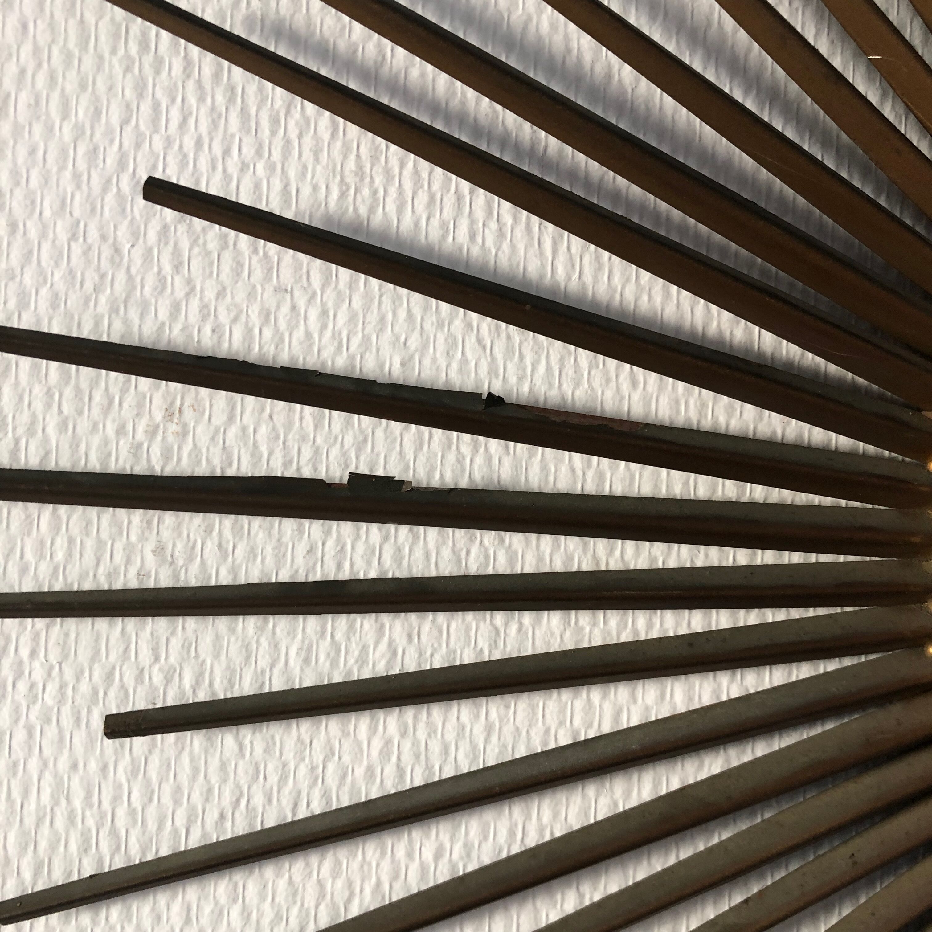 Sun mirror witch's eye Chaty 71cm vintage 1960