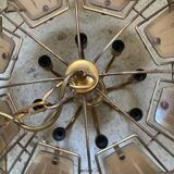 Flower-shaped ceiling light
