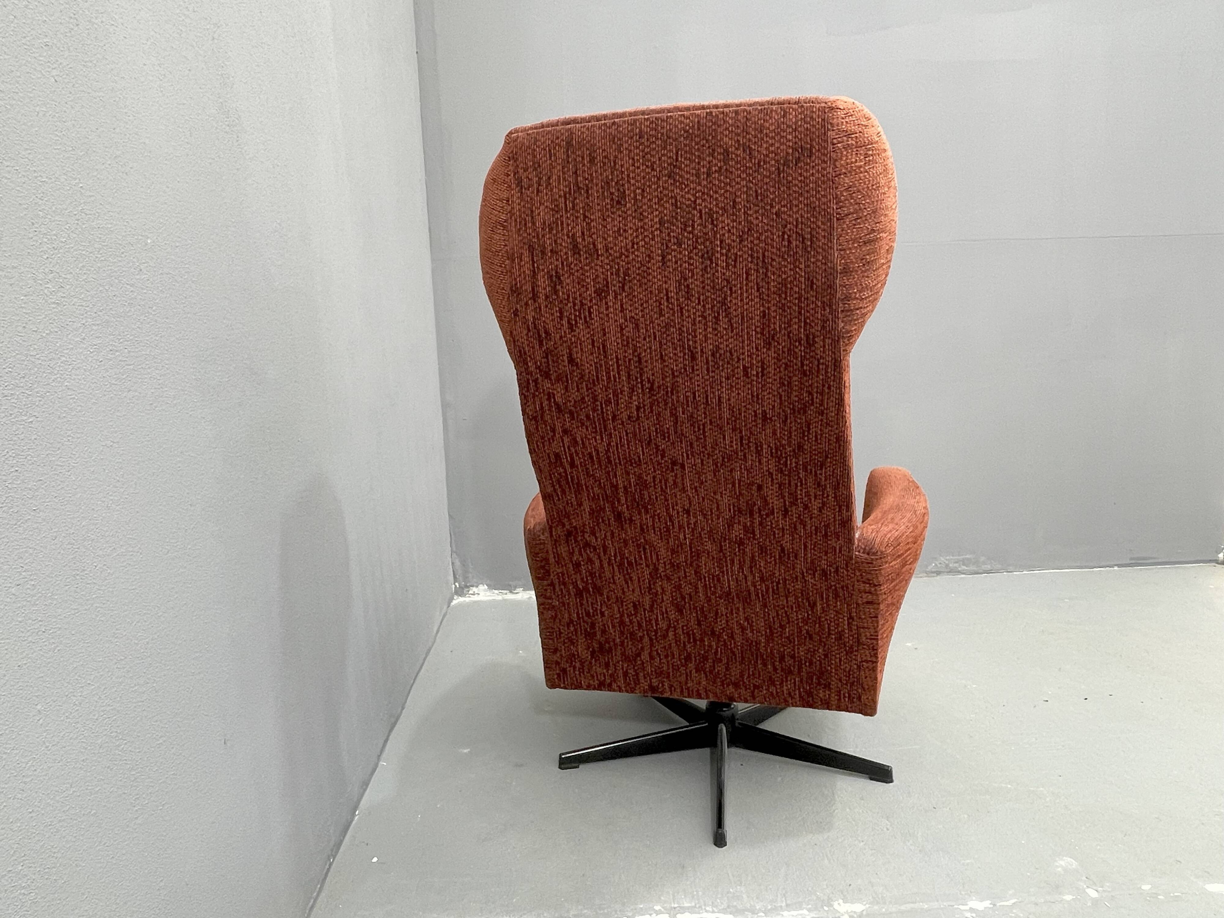 Fauteuil pivotant d'Europe de l'Est de Drevotvar, Tchécoslovaquie, années 1970