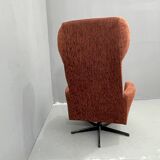 Fauteuil pivotant d'Europe de l'Est de Drevotvar, Tchécoslovaquie, années 1970