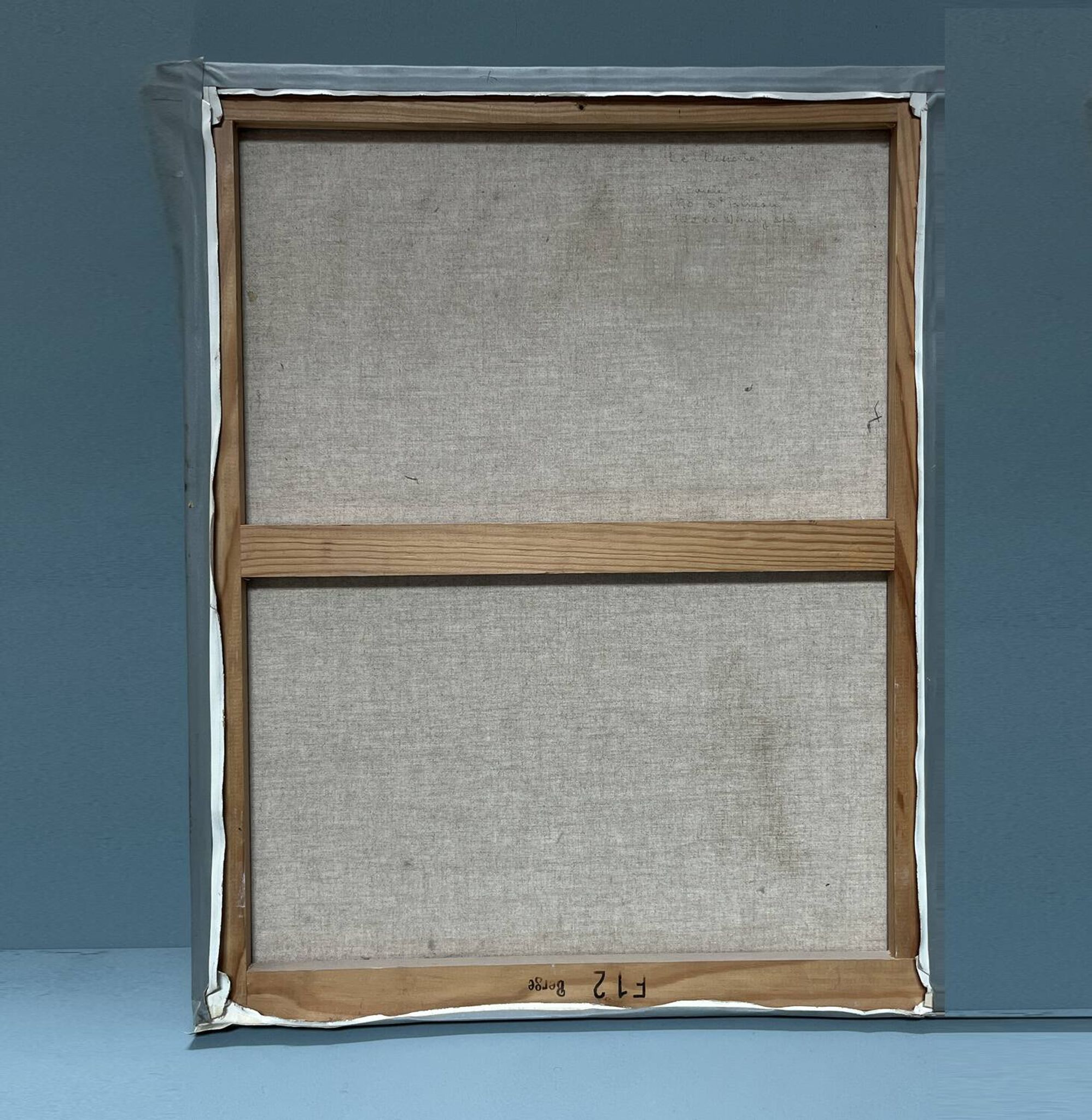 Tableau années 60 "La desserte signé J.Paul