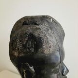 Black wooden head