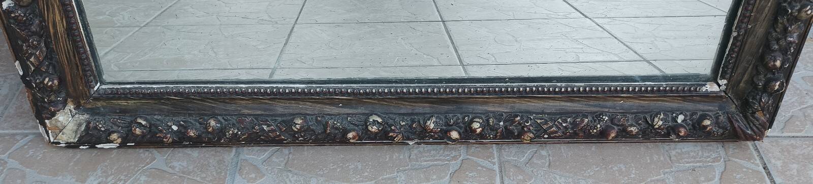 Miroir à fronton époque Napoléon III