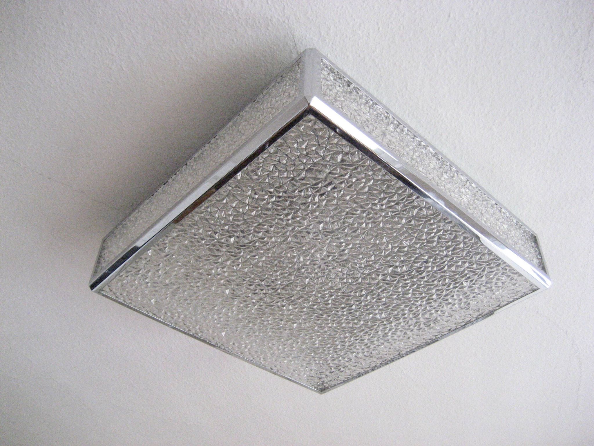 Vintage ceiling lamp, 71 x 71 cm