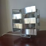 Uranus lamp by Max Sauze, aluminum creation from the 70s