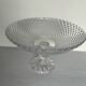 Large glass bowl on foot
