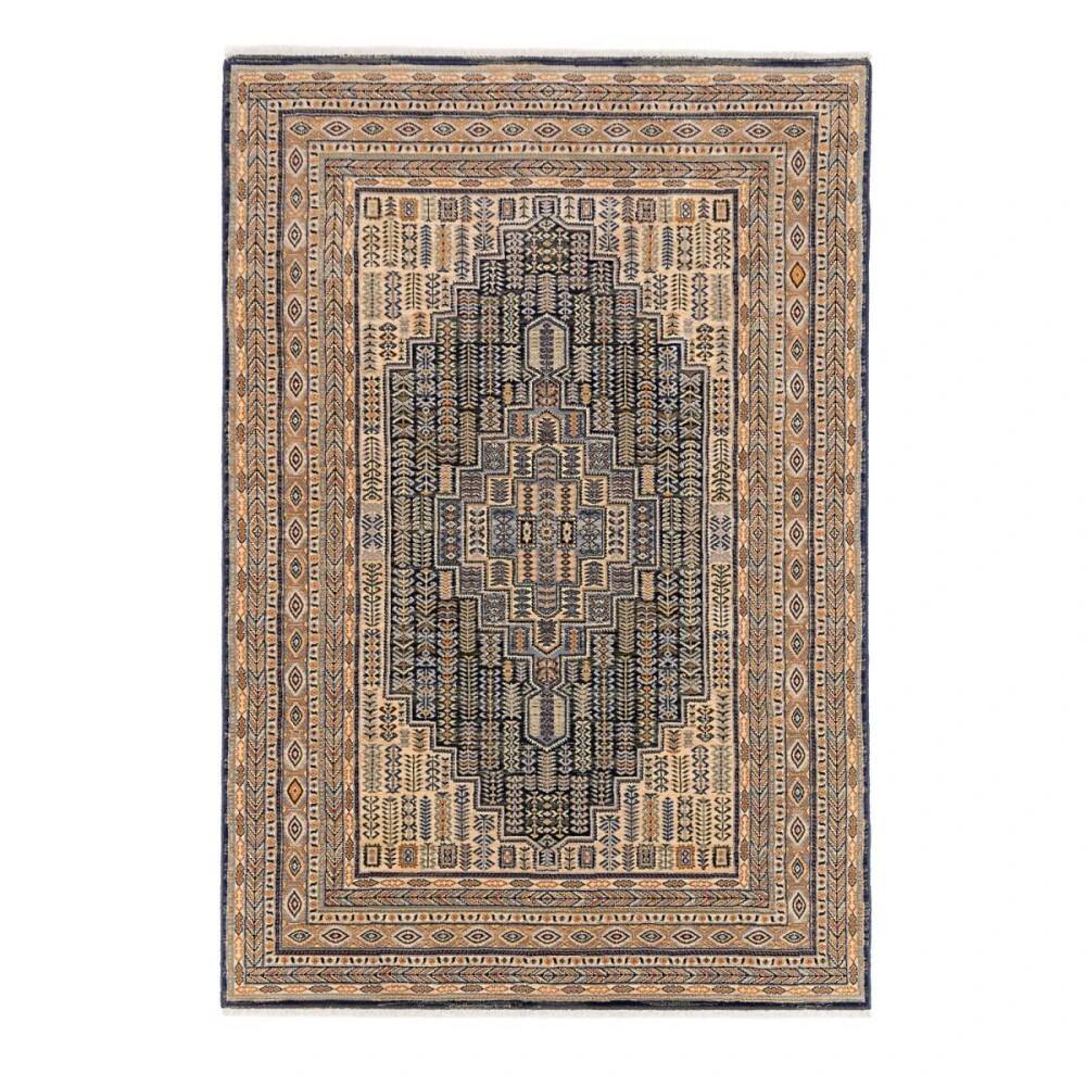 Antique black Persian carpet RAMI