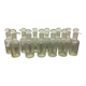 Set of 12 apothecary vials