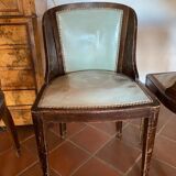 Set of 6 art deco dining chairs