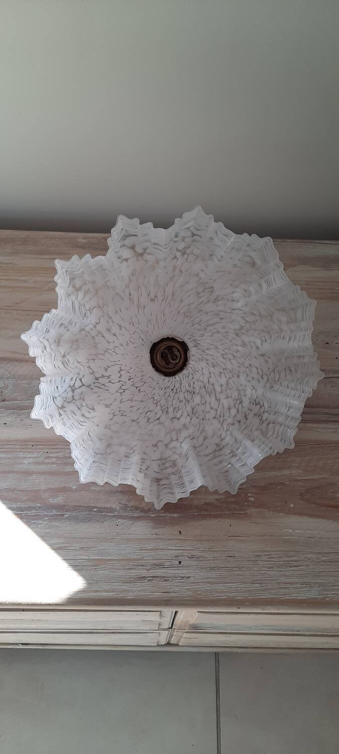 Opaline pendant light