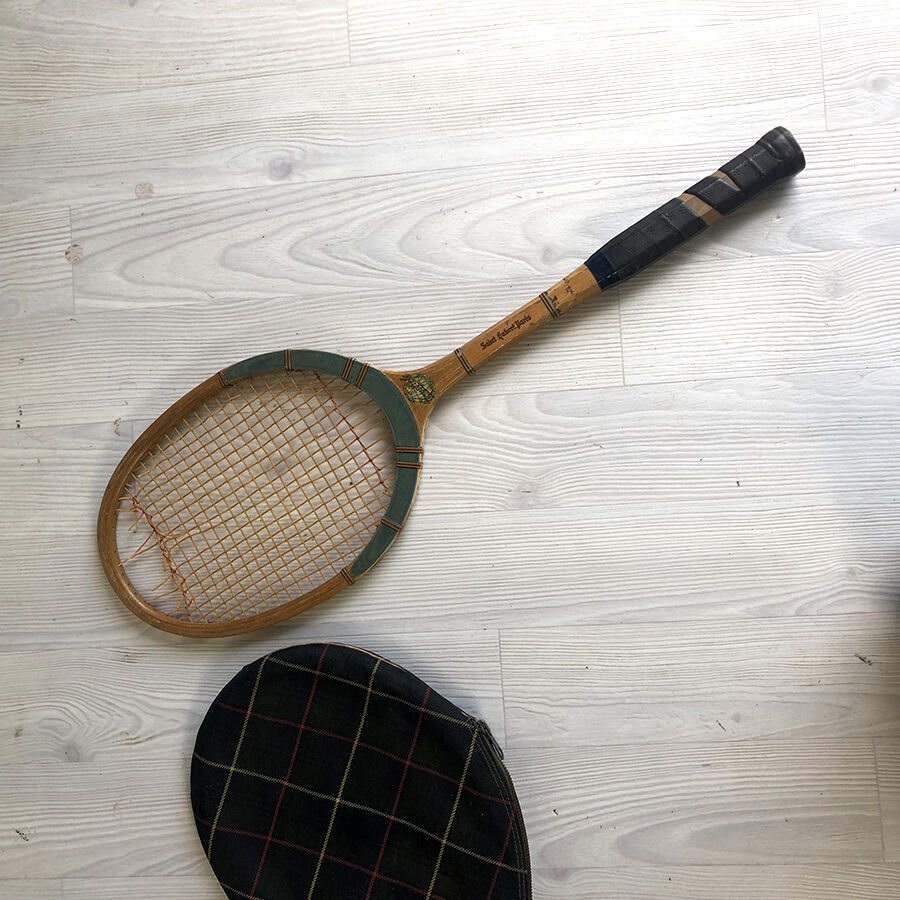 Raquette de tennis vintage 60's