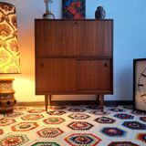 Vintage teak sideboard and secretary
