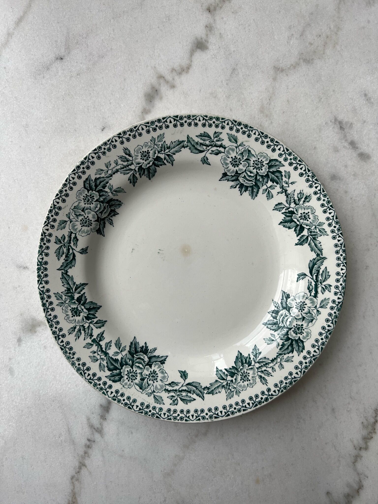 Lot de 5 assiettes Terre de fer