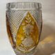 Julia Glassworks crystal vase