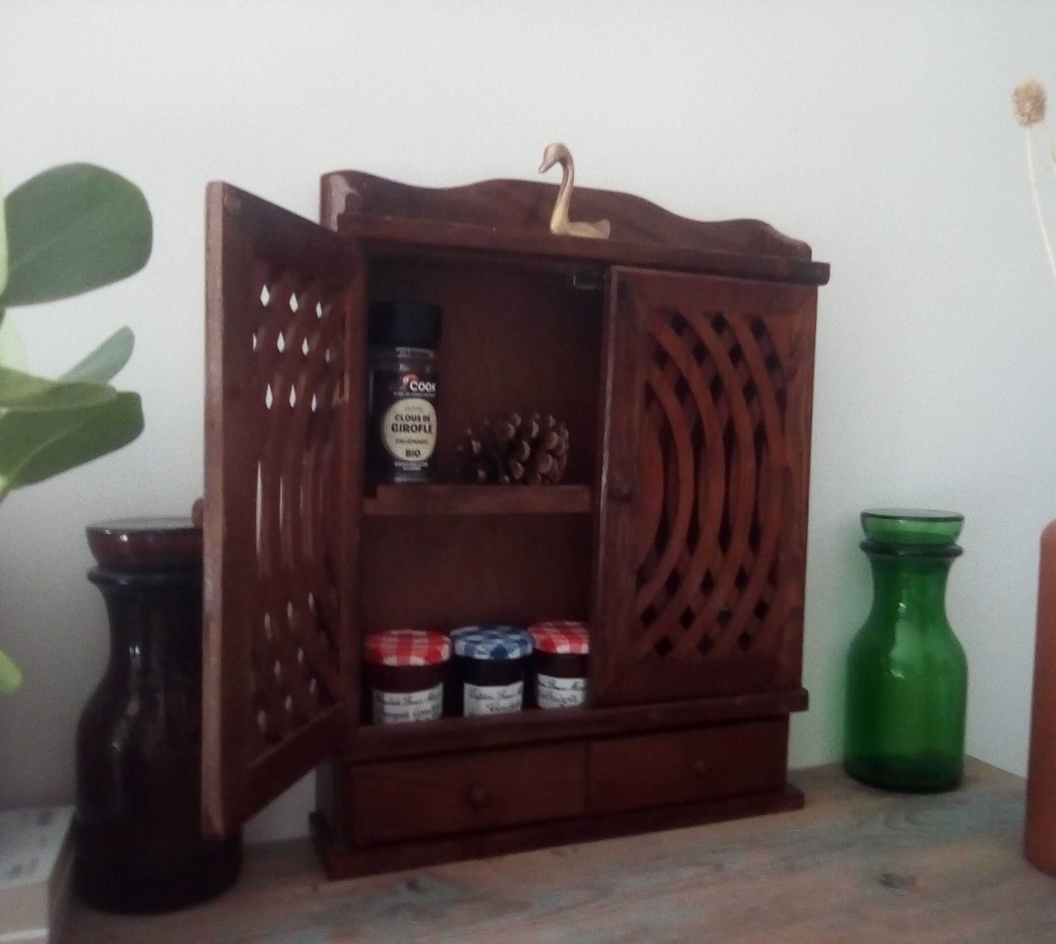 Vintage wall cabinet