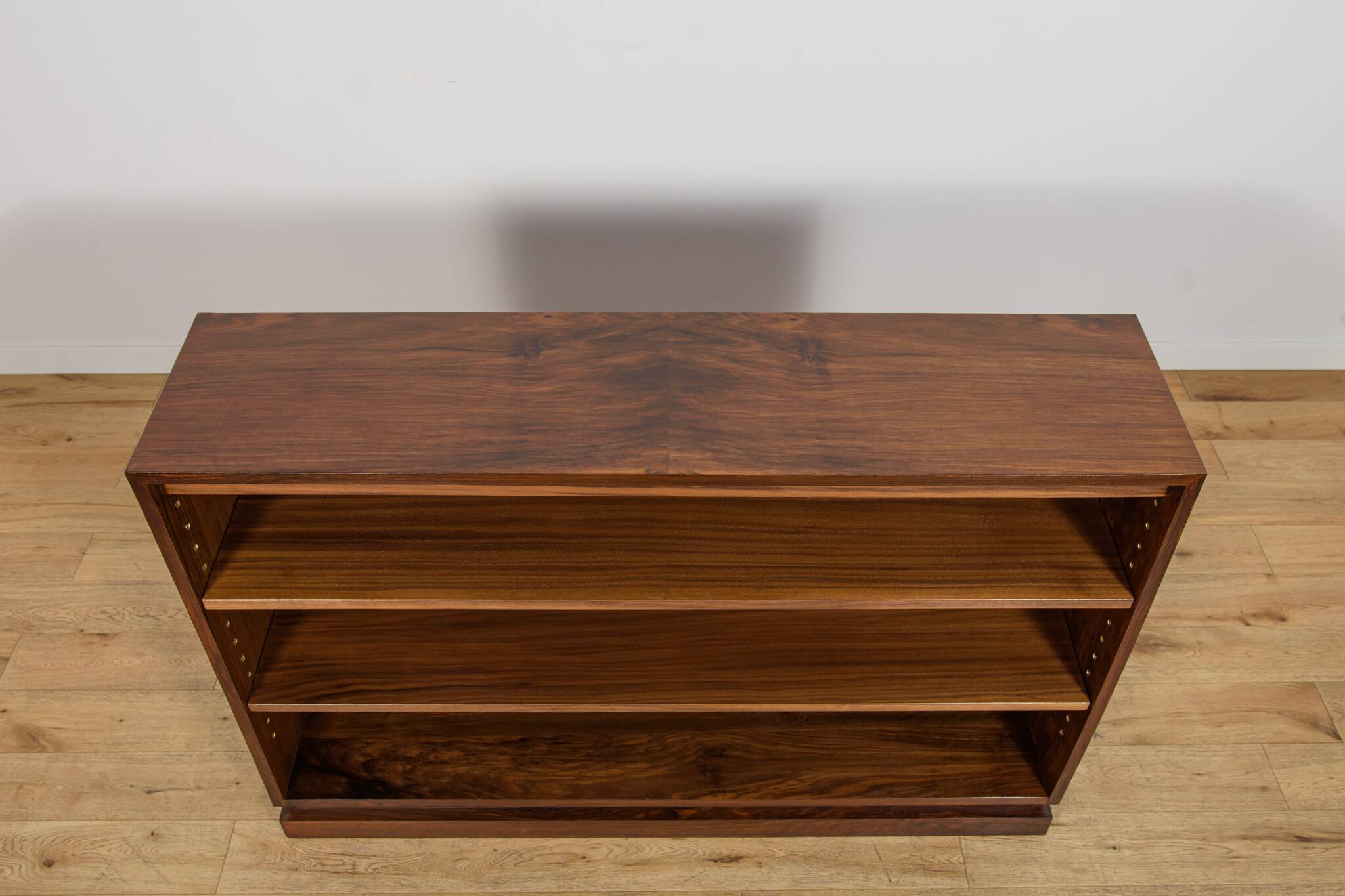 Art Deco Walnut Bookcase, Denmark, 1930s