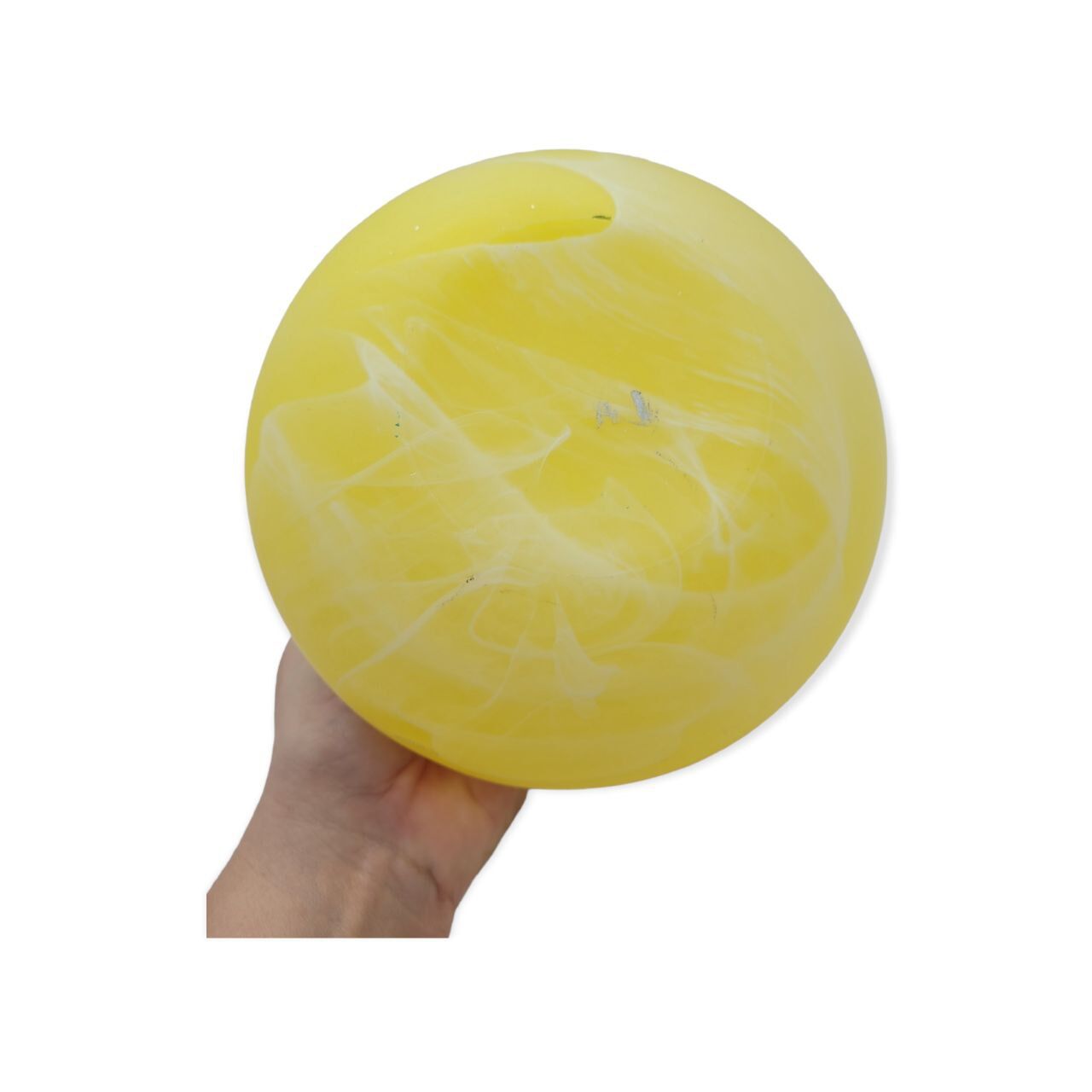 Orange yellow ball vase Ambiente 70s