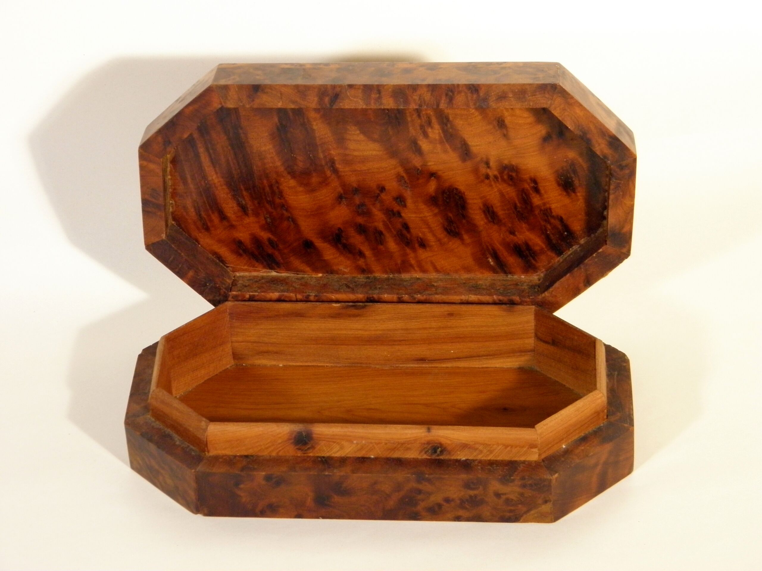 Thuya magnifying glass box