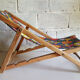 Chaise longue enfant vintage