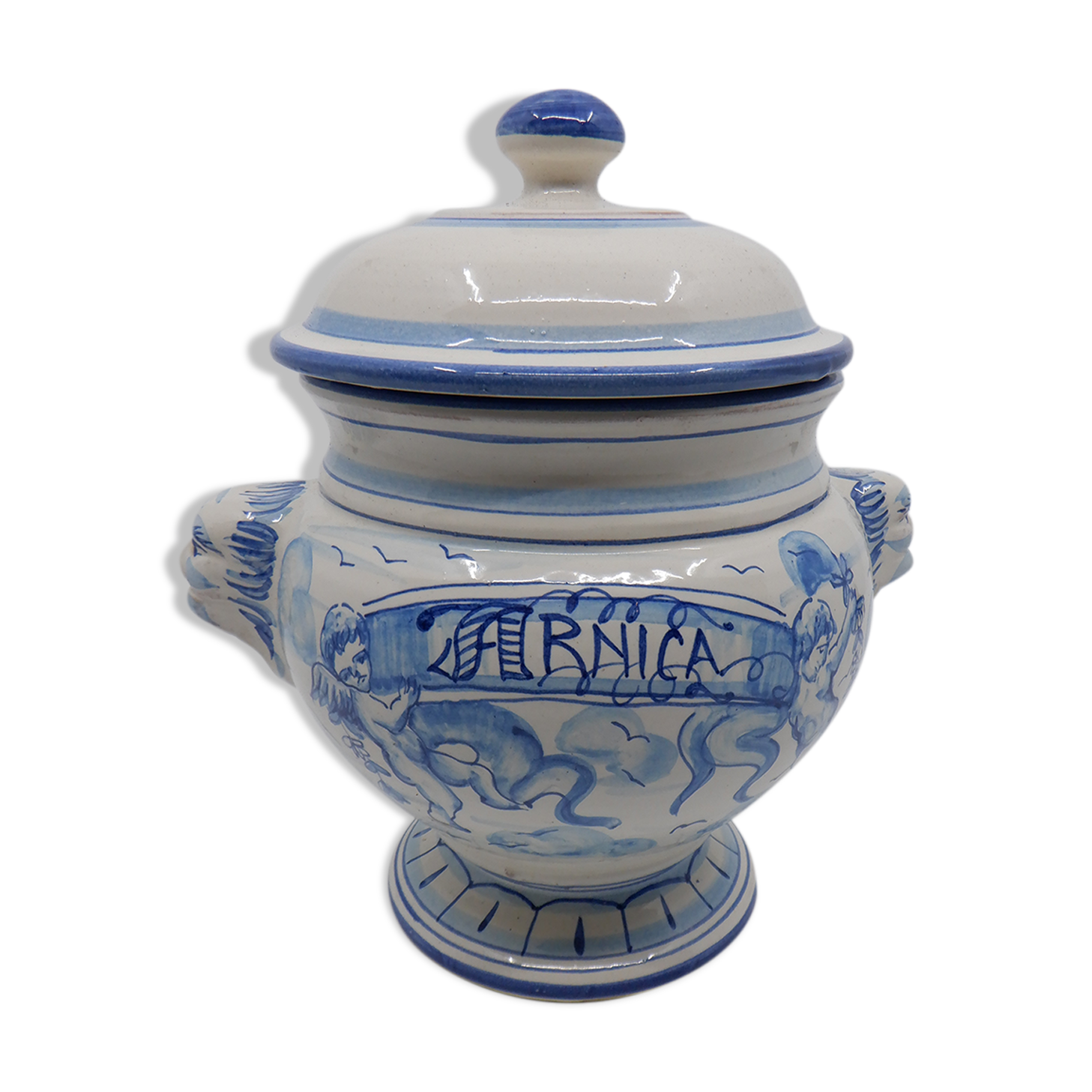 Nevers earthenware pharmacy pot