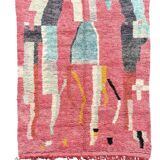 Vintage Boujad wool rug – 160 x 260 cm – Handmade in Morocco