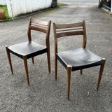 Pair of vintage Scandinavian chairs