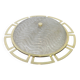 Grand Sputnik ceiling light in brass, Stilnovo style, 1970s.