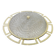 Grand Sputnik ceiling light in brass, Stilnovo style, 1970s.