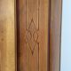Armoire ancienne Alsacienne marquetée