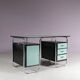 Bauhaus style desk from the 1950s by Torck, Belgium.