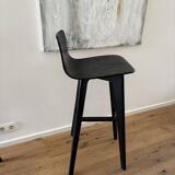 Set of 4 solid beech stools