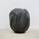 Rosenthal vase black porcelain Johan van Loon, 1980s