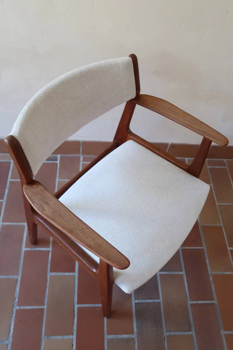 Vintage Scandinavian armchair in teak, 1960s