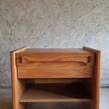 Vintage pine bedside table