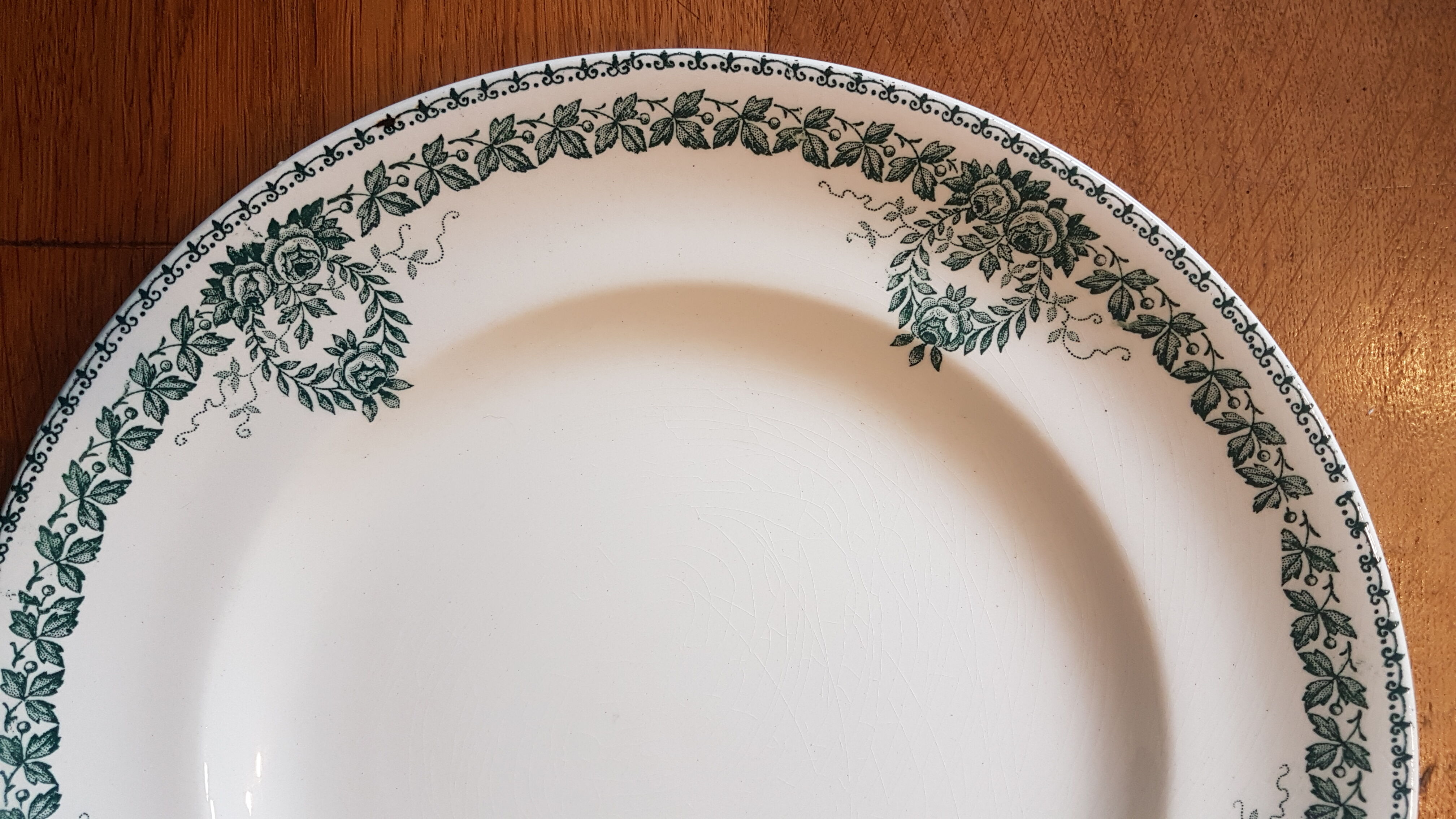 Old plate