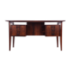Rosewood Desk by Gunnar Nielsen Tibergaard for Tibergaard, 1960s