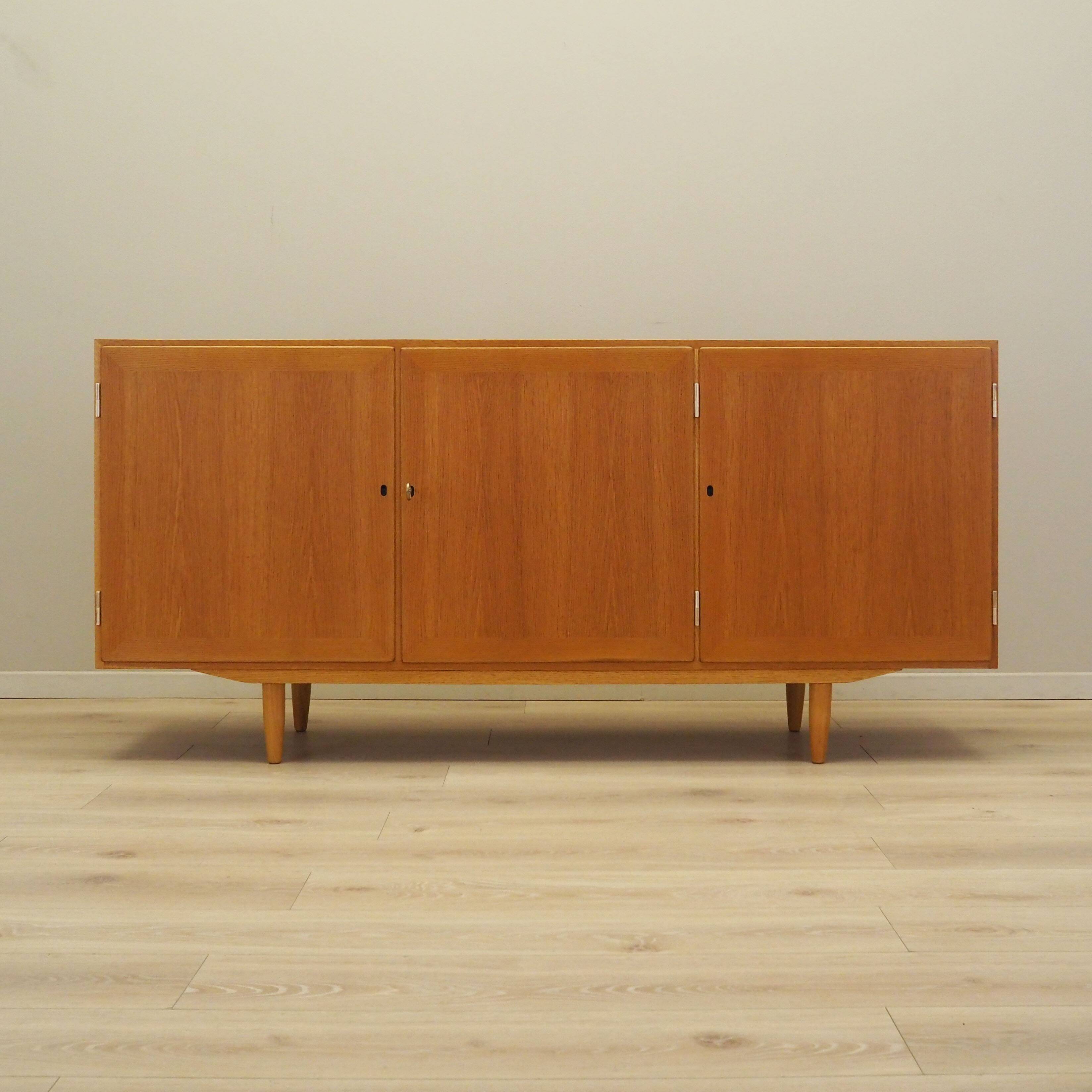 Ash sideboard, Danish design, 1970s, designer: Carlo Jensen, production: Hu