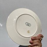 4 iron earth plates Mignon Sarreguemines