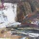 Swedish Modern Painting, Signed,  1955, Oil on Panel, Framed