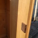 Parisian cabinet art deco raw wood