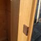 Parisian cabinet art deco raw wood