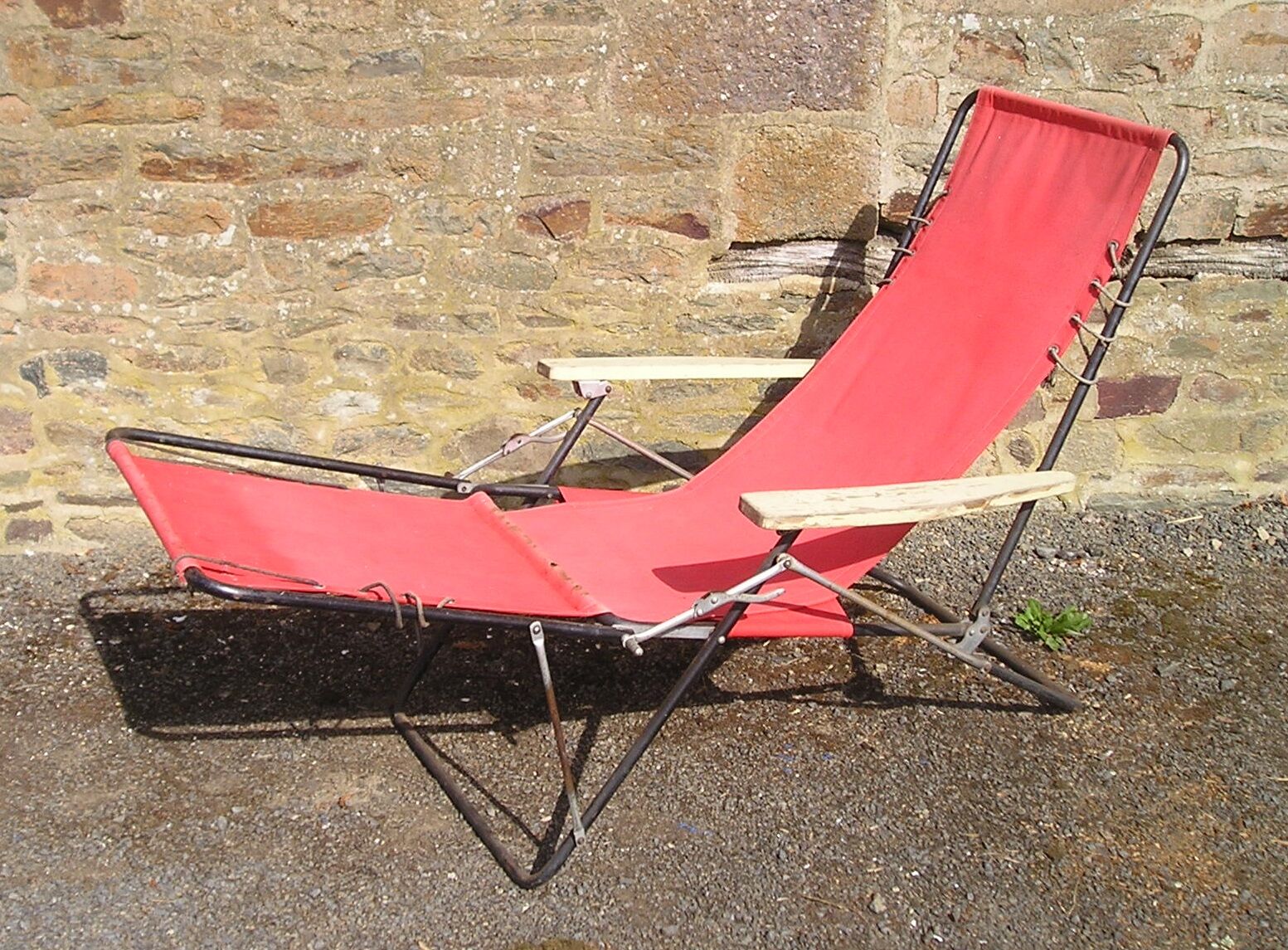 Vintage deck chair
