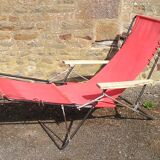 Transat chaise longue vintage