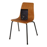 Clock “made in Italy” black steel