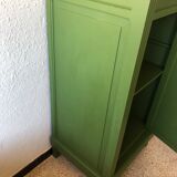 Small vintage green buffet