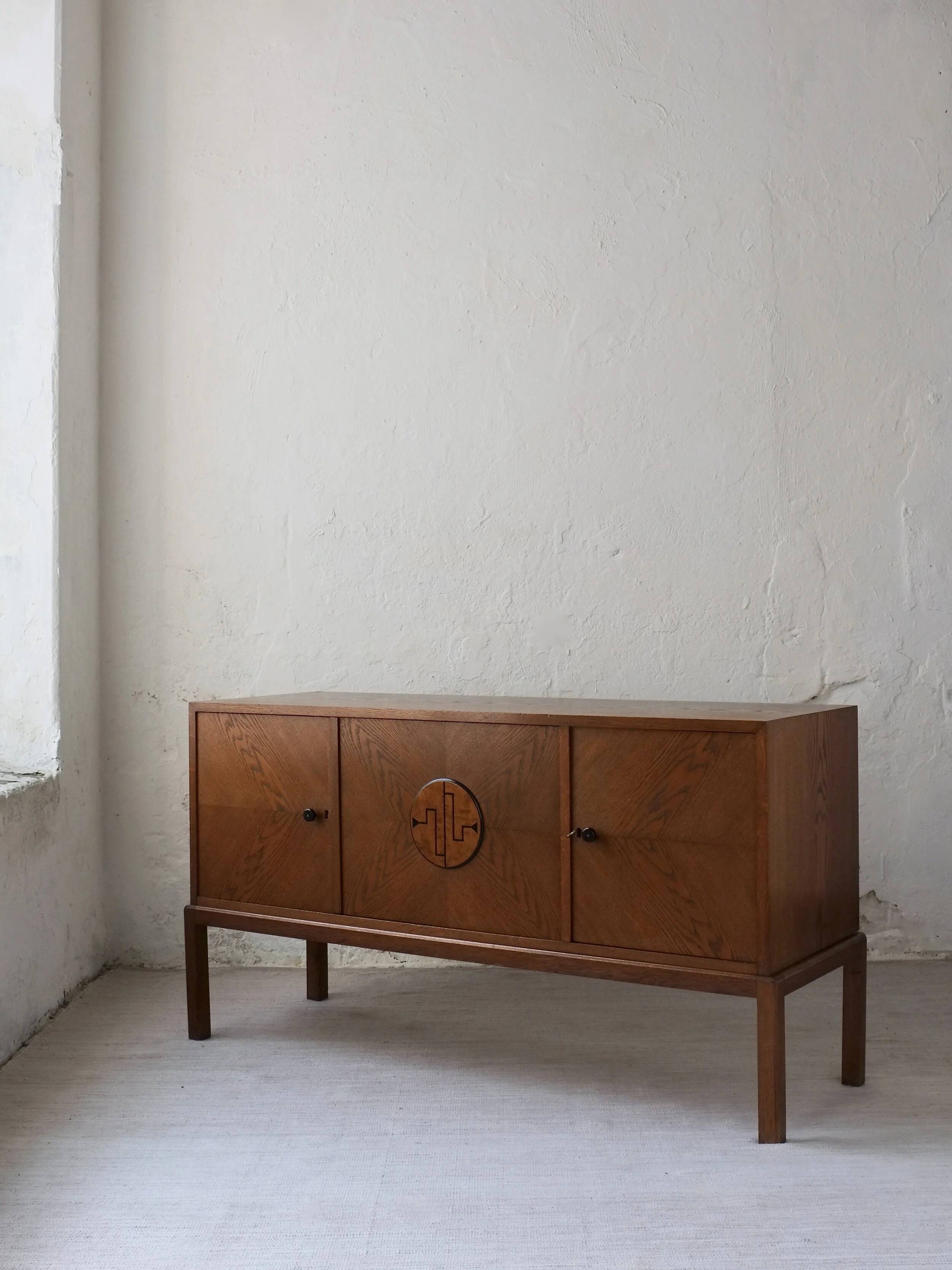 Buffet suédois moderne en chêne | Années 1930