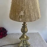 Bronze candlestick lamp base