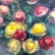 Old painting signed Renoncules