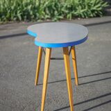 Table haricot formica et pieds compas, table bureau, table d'appoint, table vintage, 60's